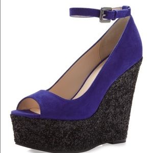 Christine Sparkle Platform Wedge